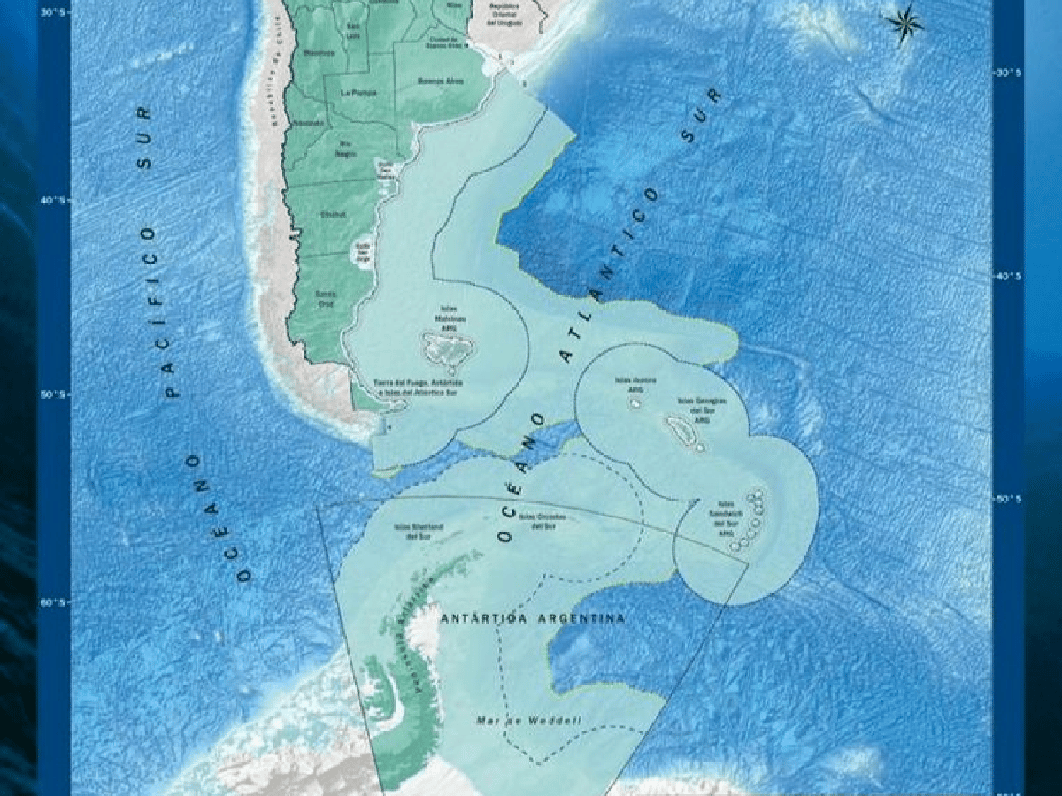 Córdoba figura en el norte argentino en el nuevo mapa