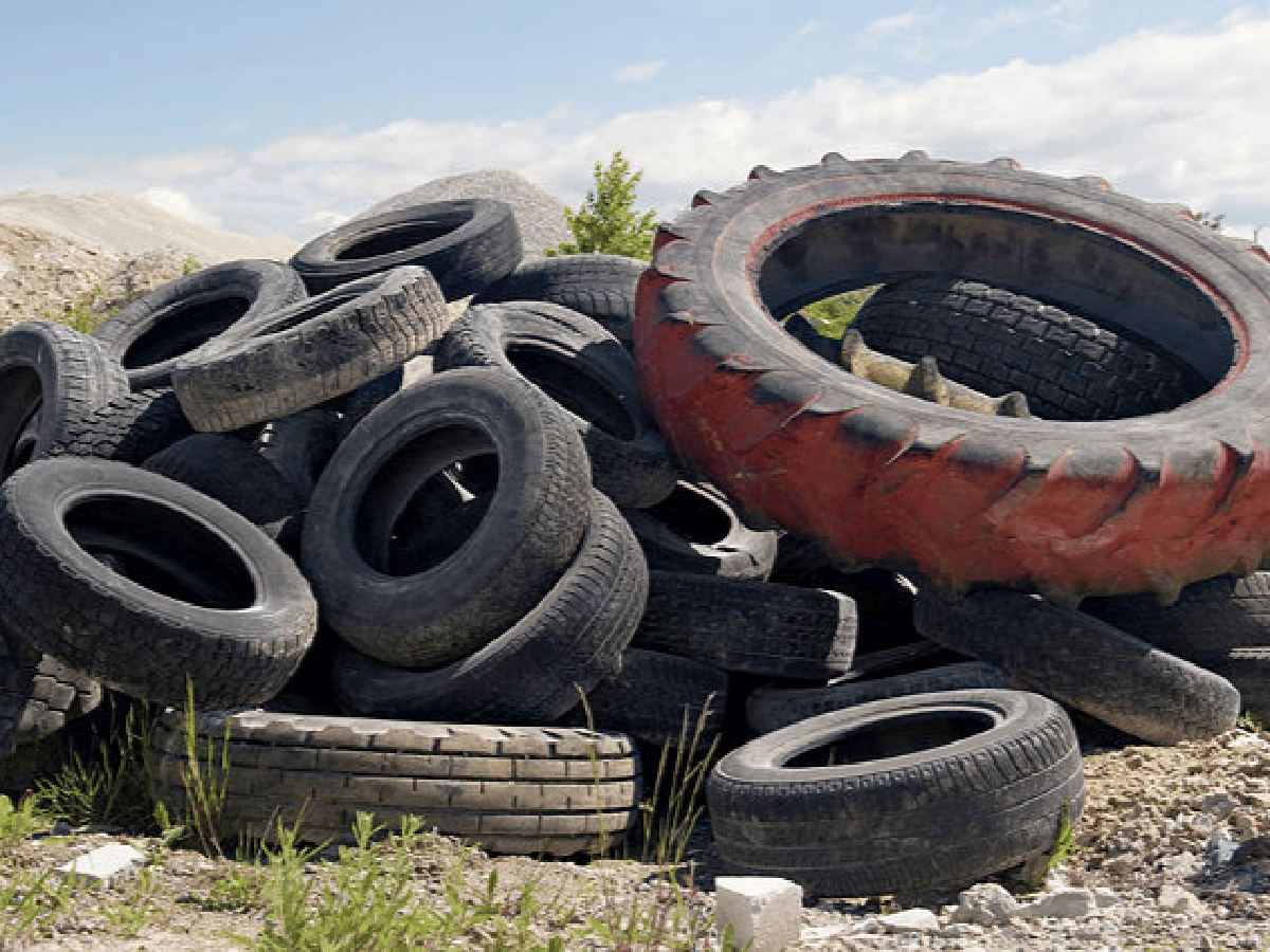  La Francia reutilizará neumáticos para fabricar cemento                    