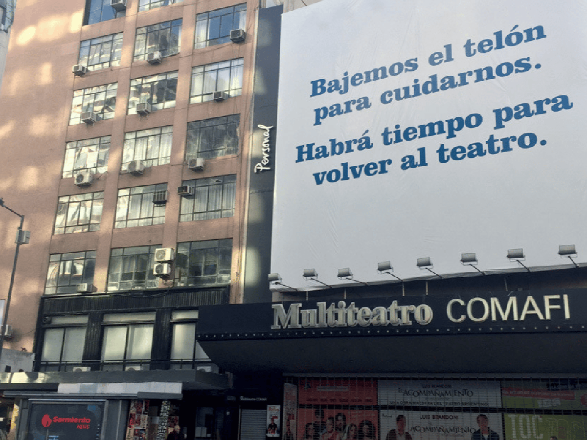 No habrá teatro en Buenos Aires durante el verano