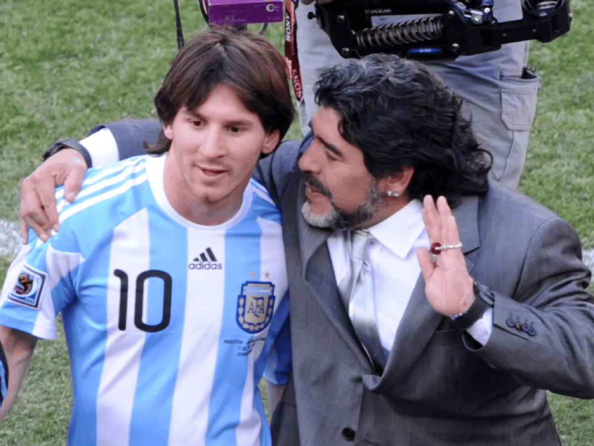 Messi despidió a Maradona: "Nos deja pero no se va"