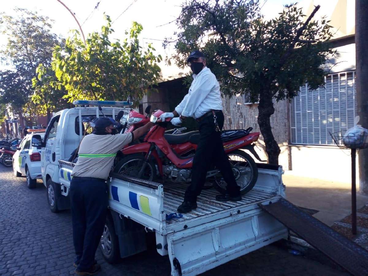 Policía Municipal secuestró más motos con escape libre 