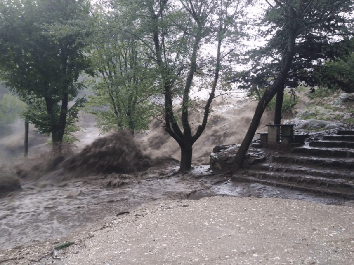 Temporal generó serios destrozos en La Falda, Huerta Grande y Villa Giardino
