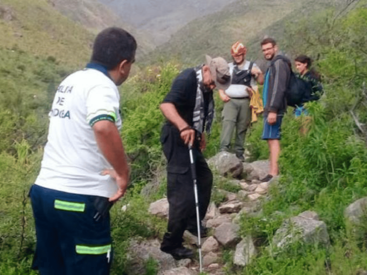 Encontraron en buen estado de salud al turista perdido en el Cerro Champaquí de Córdoba