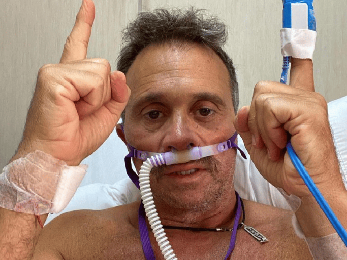  Sergio Lapegüe en terapia intensiva: “Es una pelea fuerte en medio del ring, el que logra respirar gana”