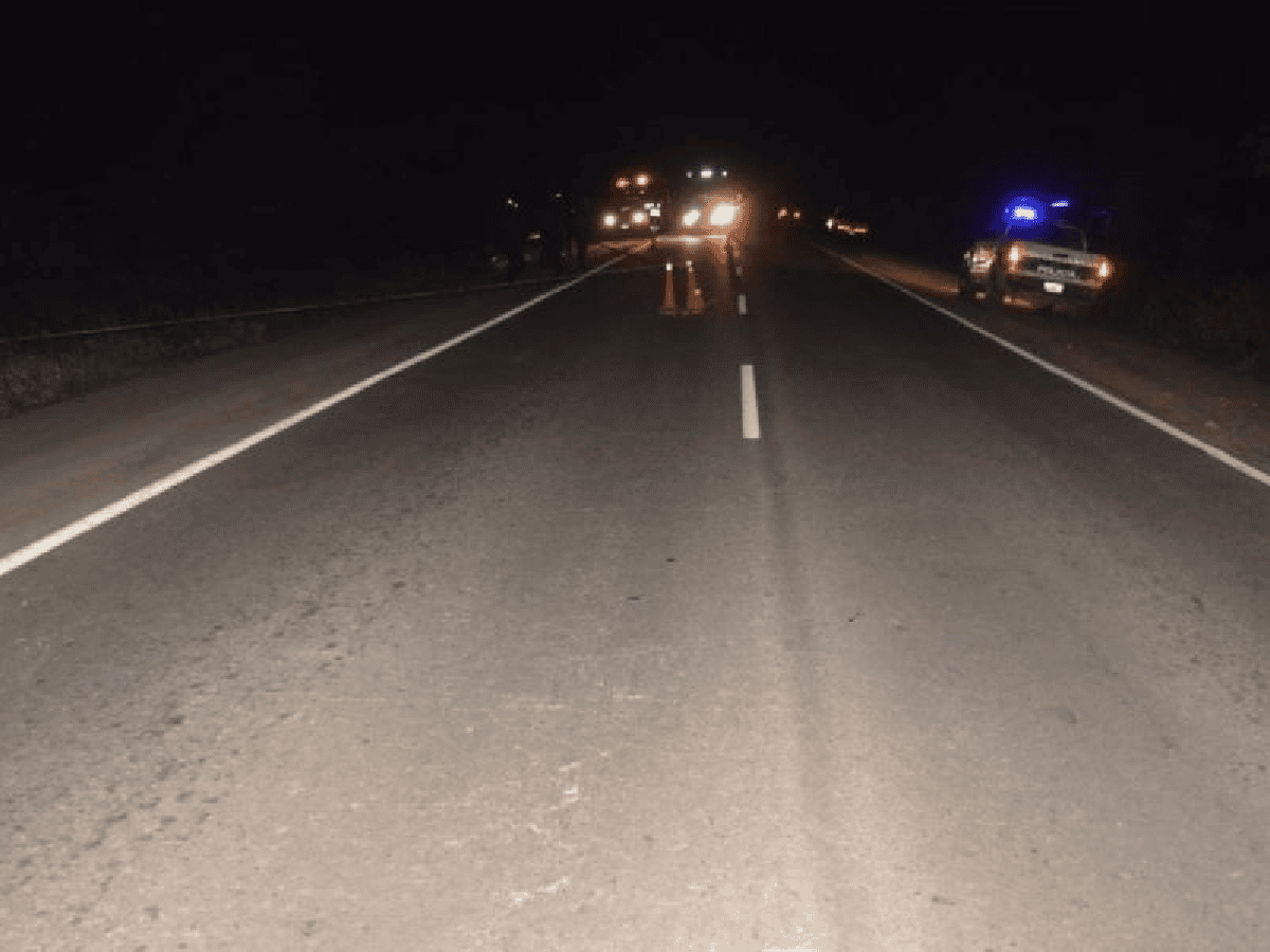 Ruta 19 trágica: motociclista de 15 años murió al chocar con un auto entre Tránsito y La Curva 