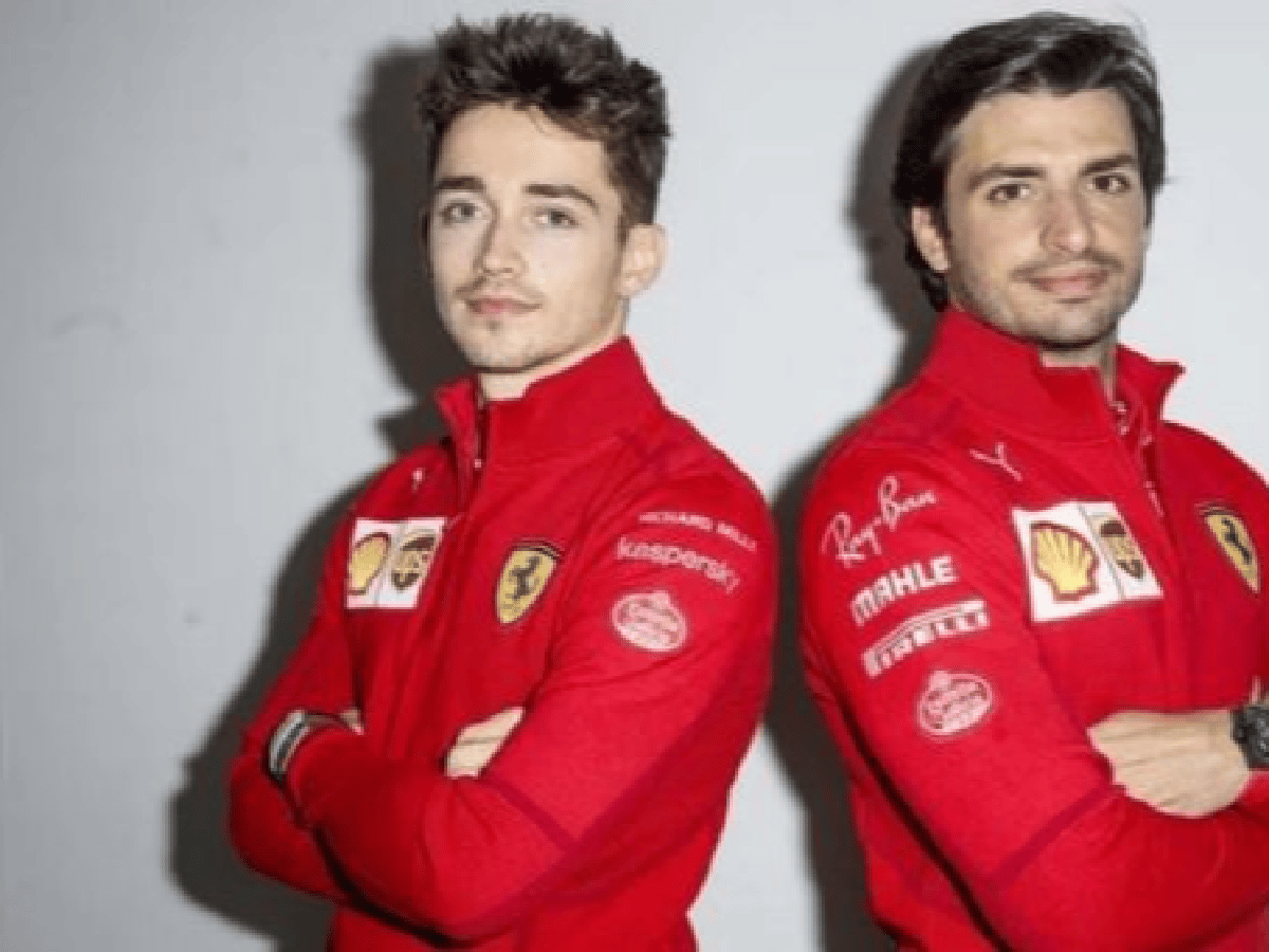 Ferrari no quiere "peleas" entre sus pilotos Leclerc y Sainz 
