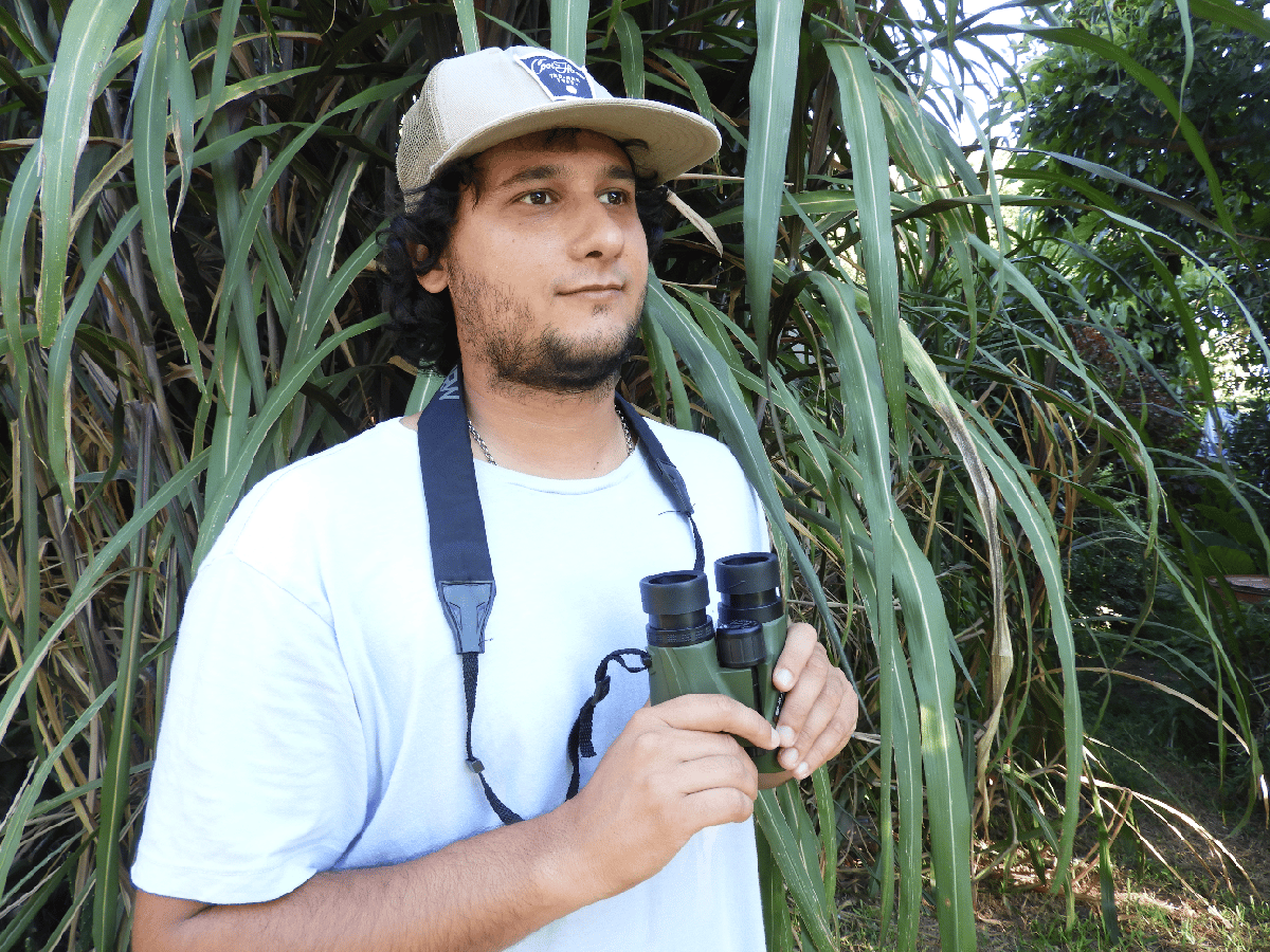 El fotógrafo y cuidador de la naturaleza