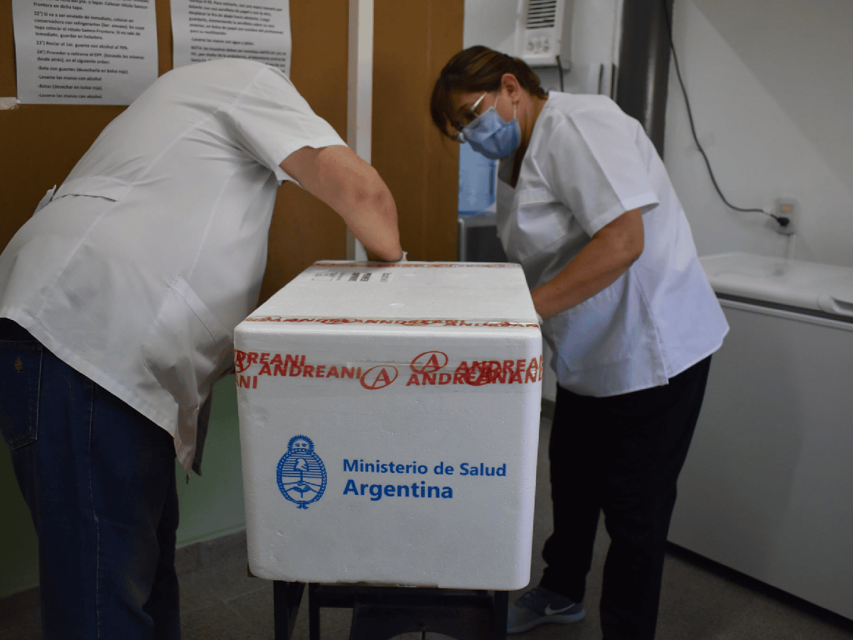 Frontera: prevén vacunar esta semana contra el covid en los geriátricos a mayores de 70 años