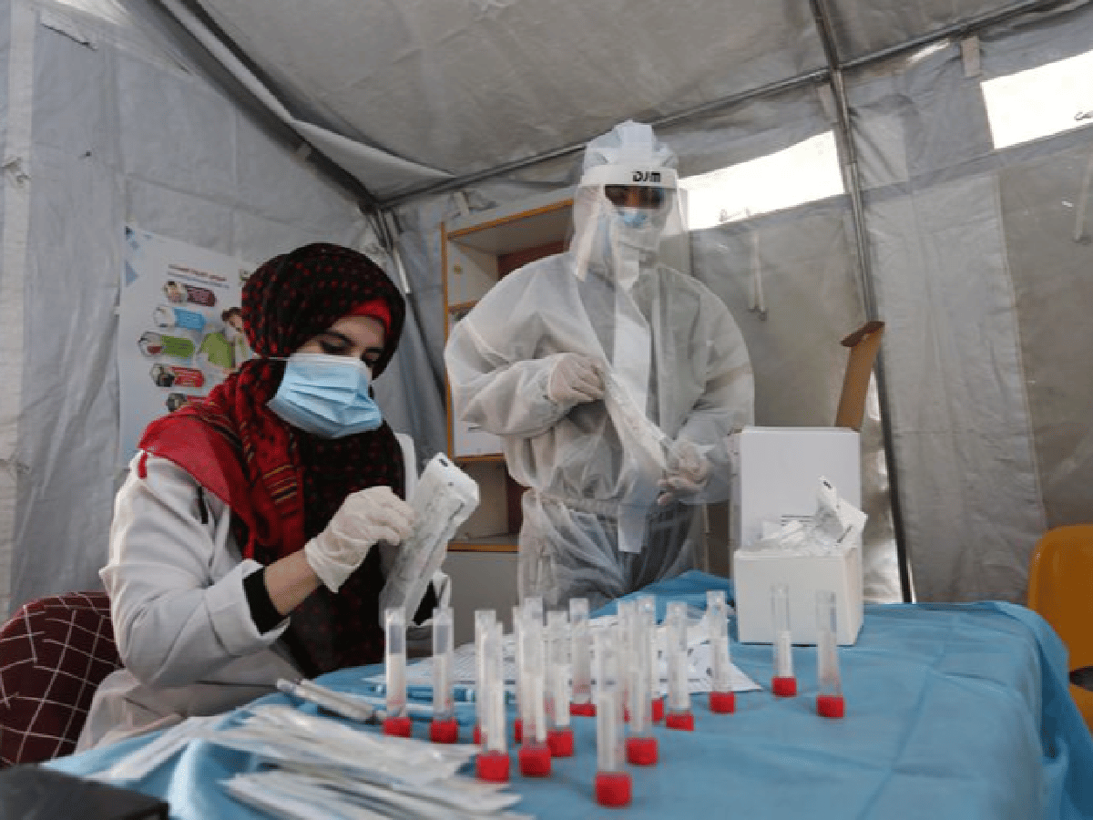 Gaza recibió miles de dosis de vacunas procedentes de Emiratos