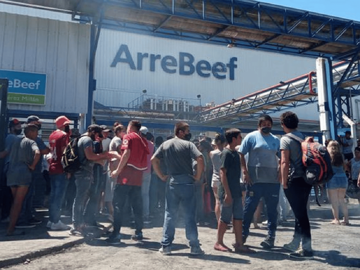 Arrebeef: un millón de kilos de carne, 1000 empleos y 100 años de trayectoria en riesgo