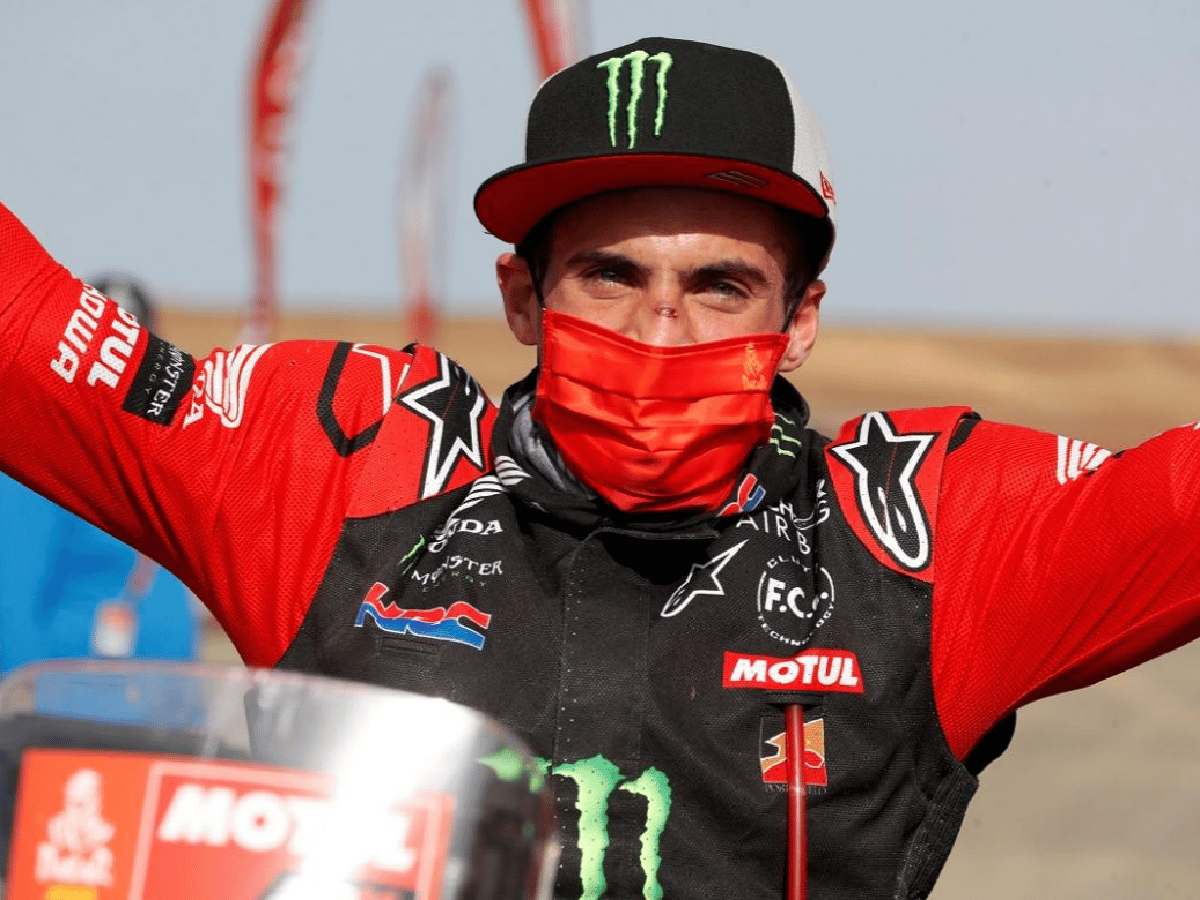 Benavídez firmó contrato con KTM para correr en el Dakar