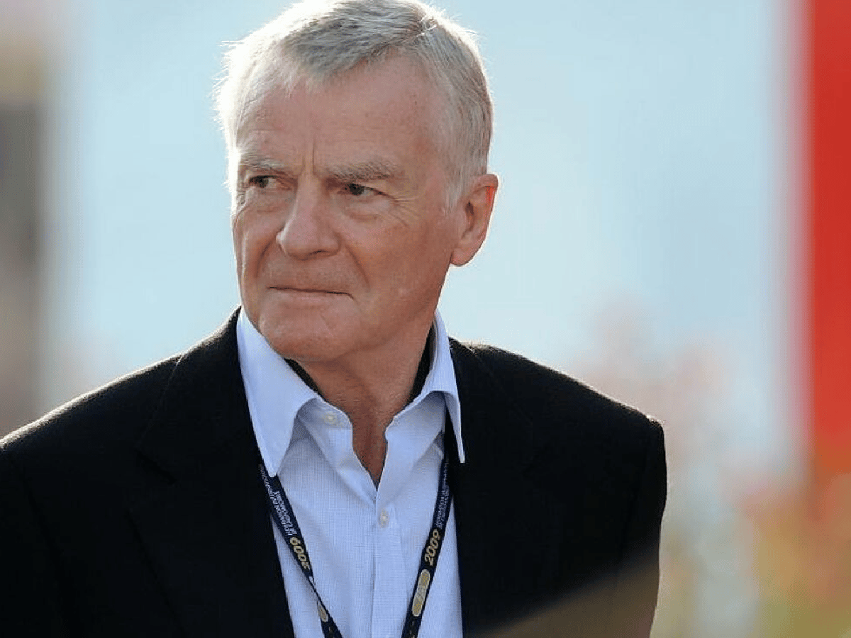 Falleció Max Mosley, expresidente de la FIA