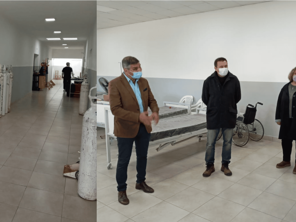 El hospital de Morteros se equipa con oxígeno medicinal     