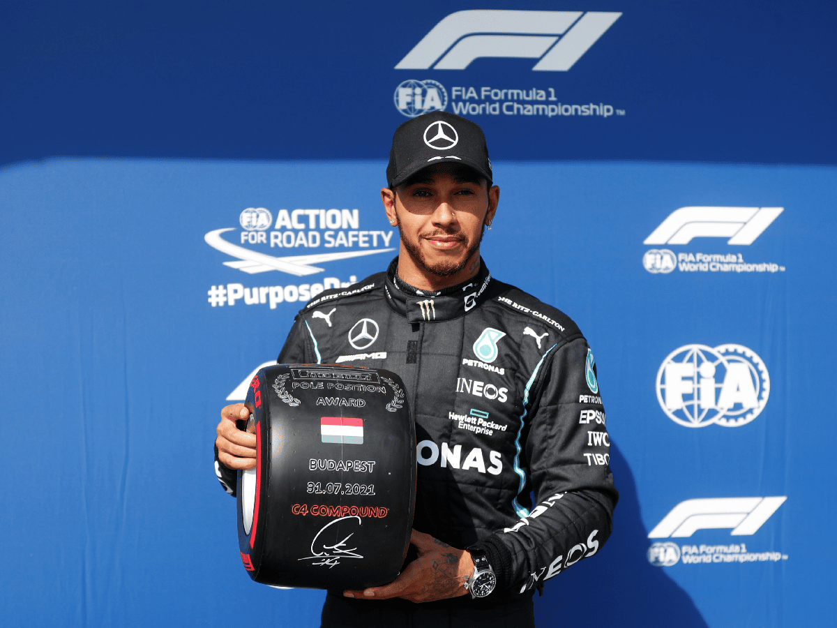 Hamilton largará primero en el GP de Hungría