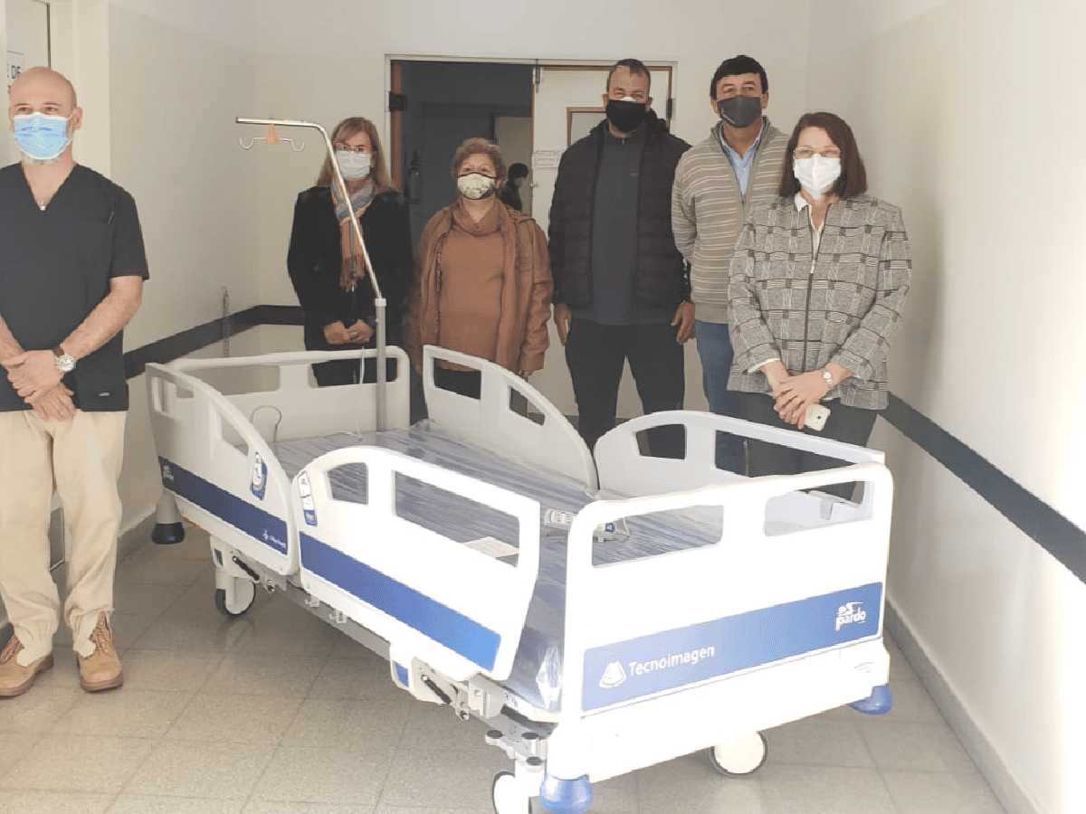 El Hospital Iturraspe recibió la  donación de dos camas eléctricas 