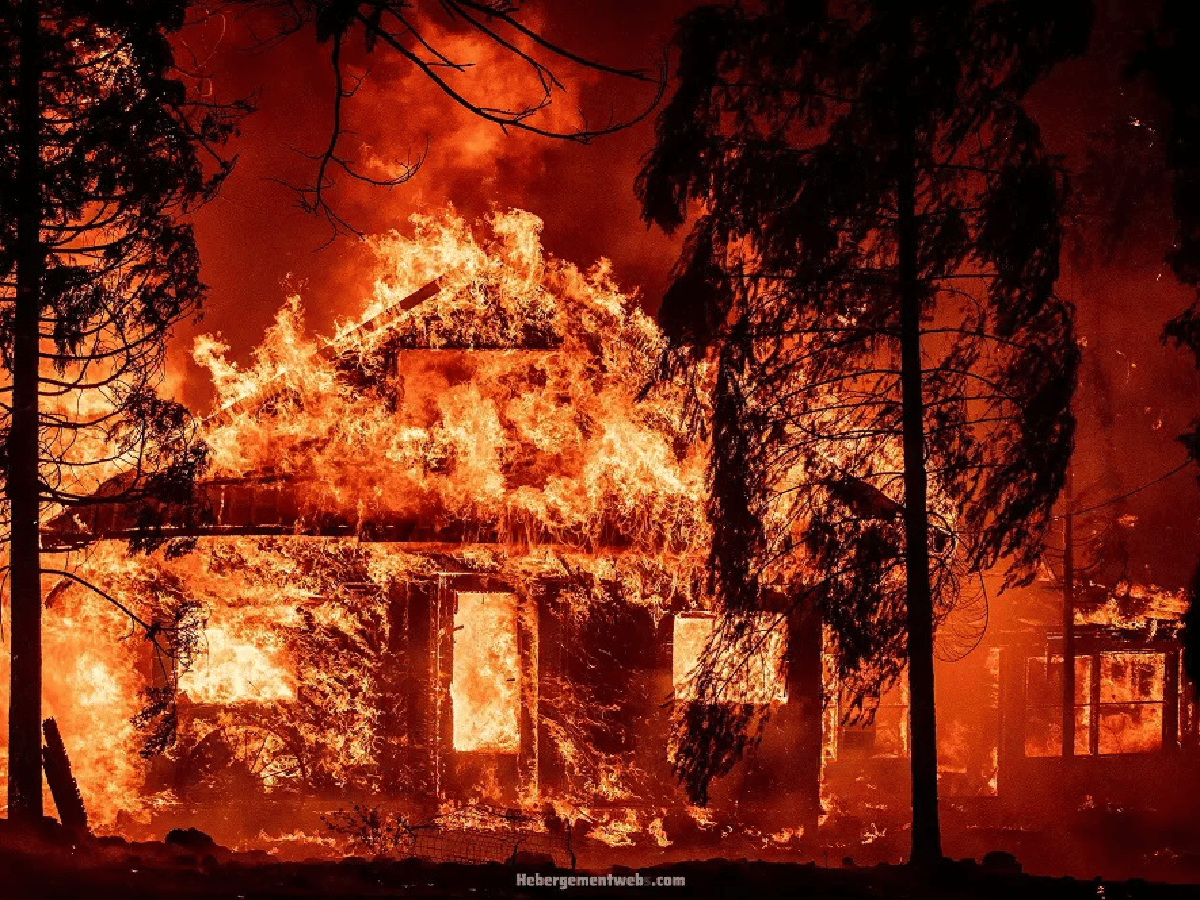 El incendio forestal Dixie en el norte de California es el segundo peor de la historia del estado