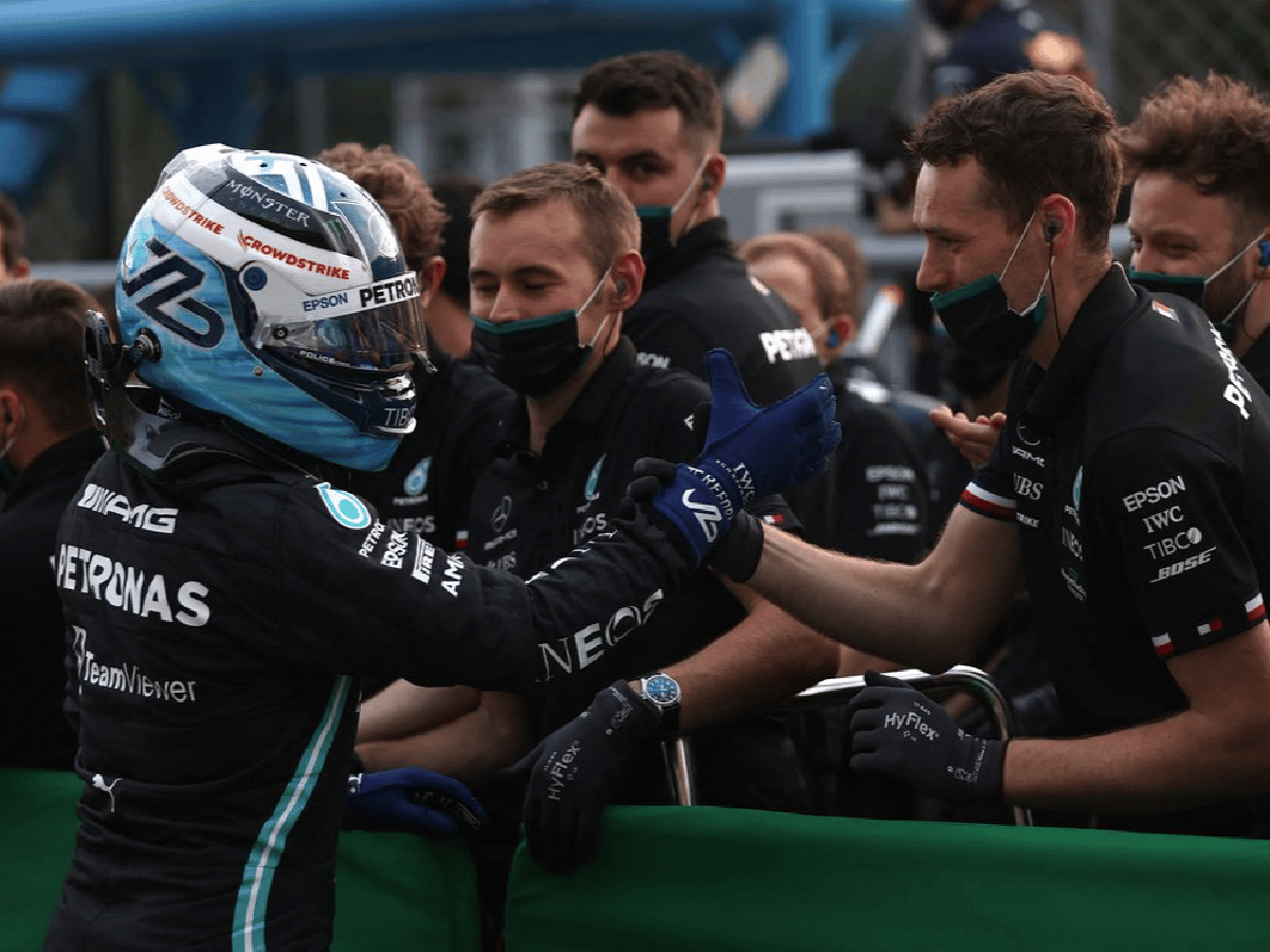 F1: Bottas registró el mejor tiempo en Monza