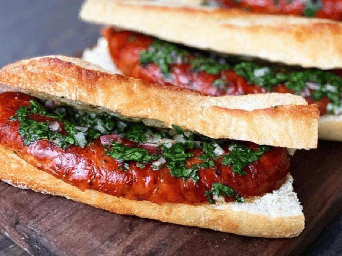 El "choripán" quedó entre los cinco mejores sándwiches del mundo