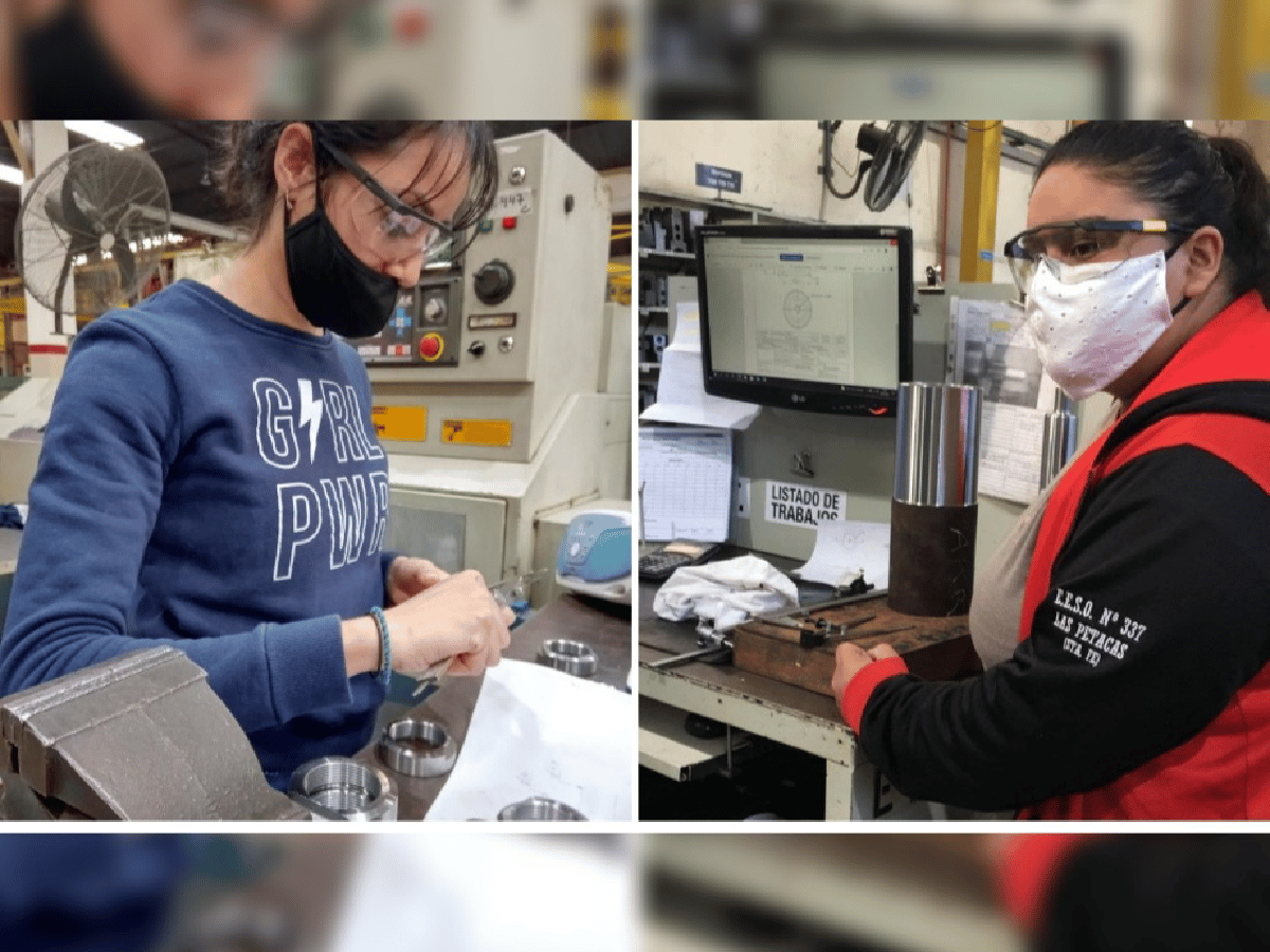 Mujeres metalúrgicas:  ellas también buscan  un lugar en las máquinas             
