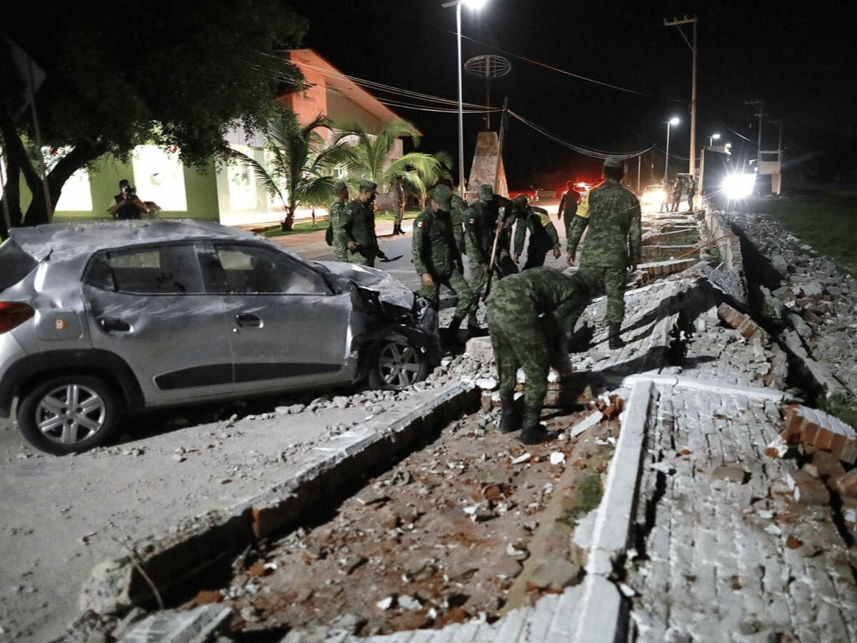 Un muerto tras terremoto de 7,1° en centro y sur de México