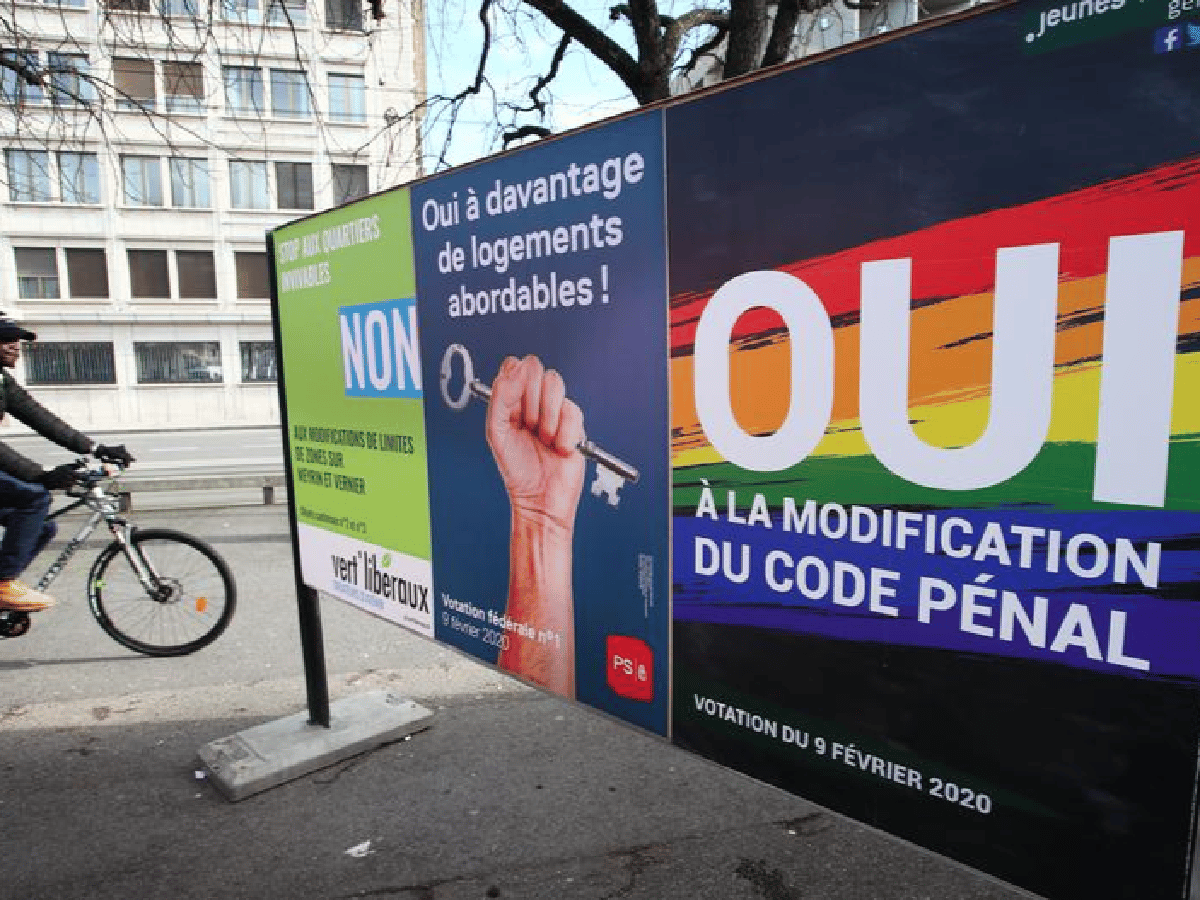 Suiza vota mañana en referendo la legalización del matrimonio igualitario