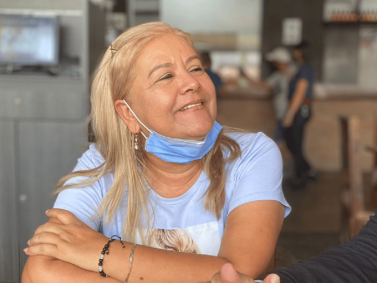 Una colombiana celebra antes de su muerte por eutanasia