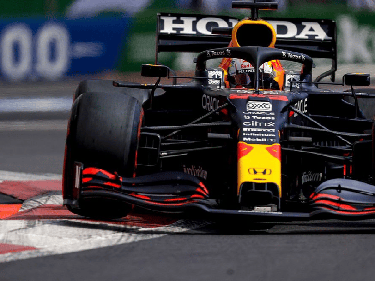 Verstappen dominó la sesión vespertina en México