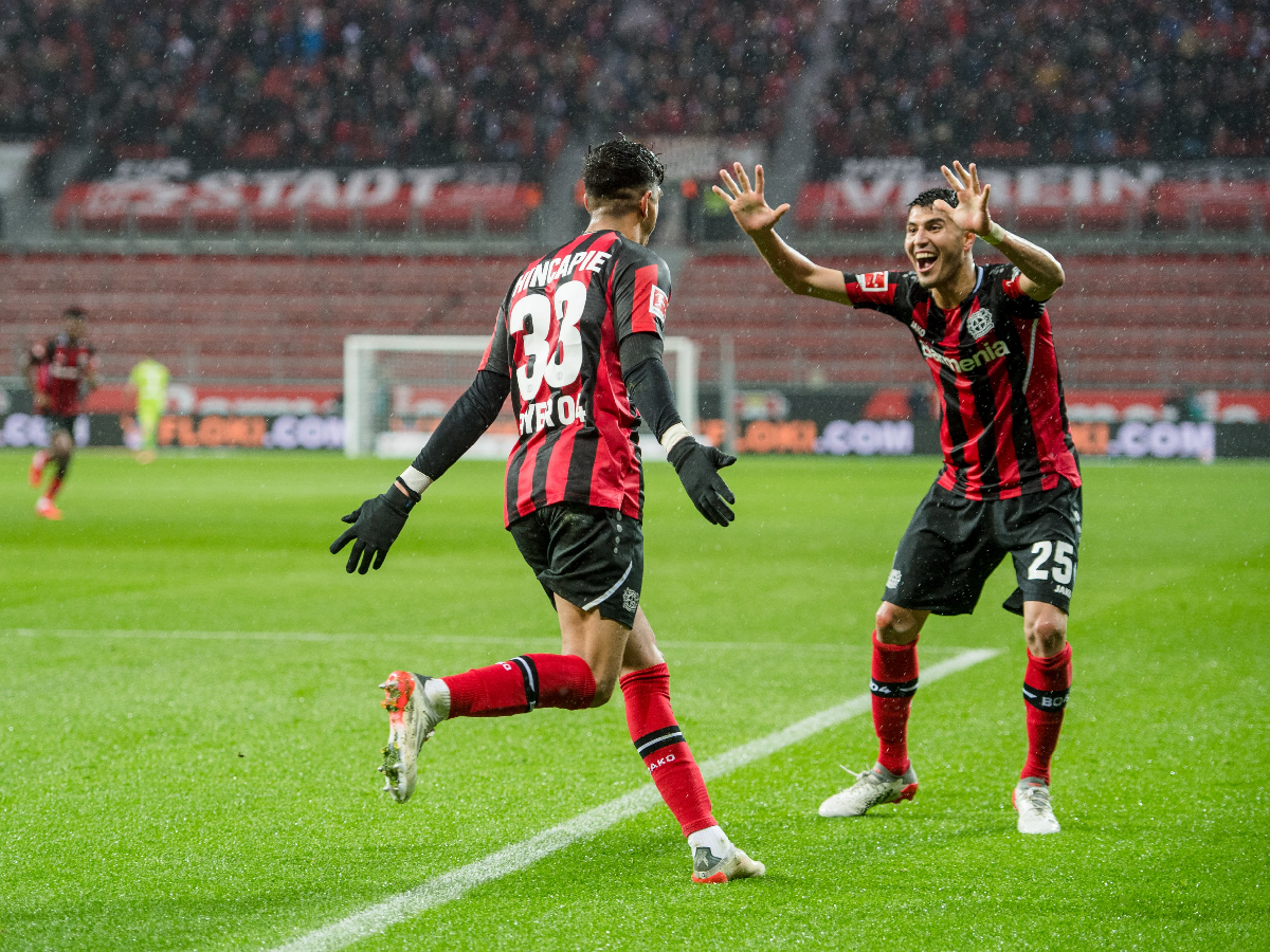 Palacios, titular en la goleada de Bayer Leverkusen 