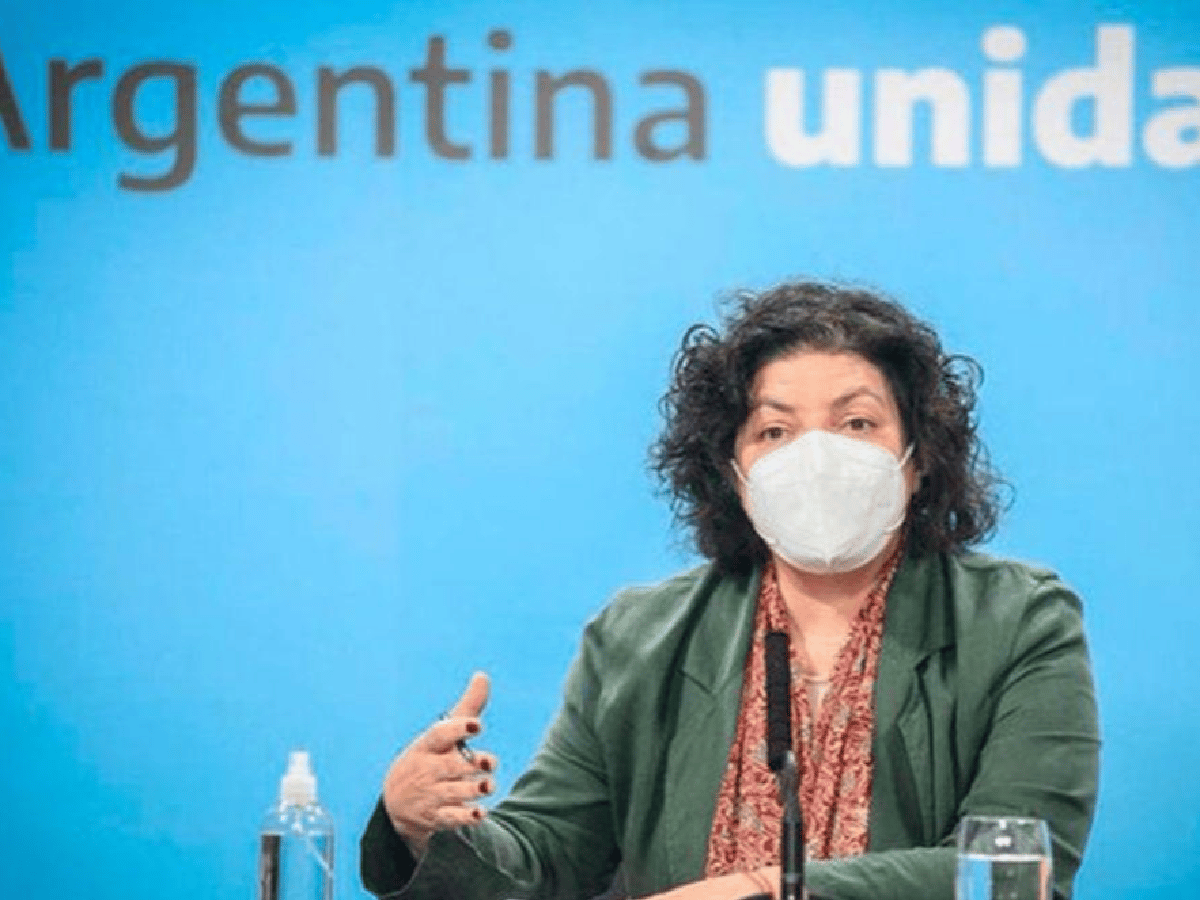 Vizzotti destacó que en Argentina la población confía en la vacuna contra el coronavirus