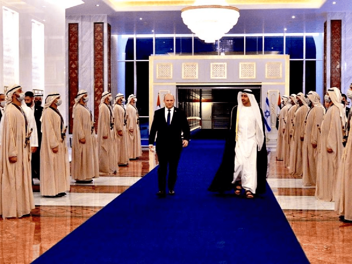 Primer ministro israelí llegó a Emiratos Árabes en una visita histórica entre estos países