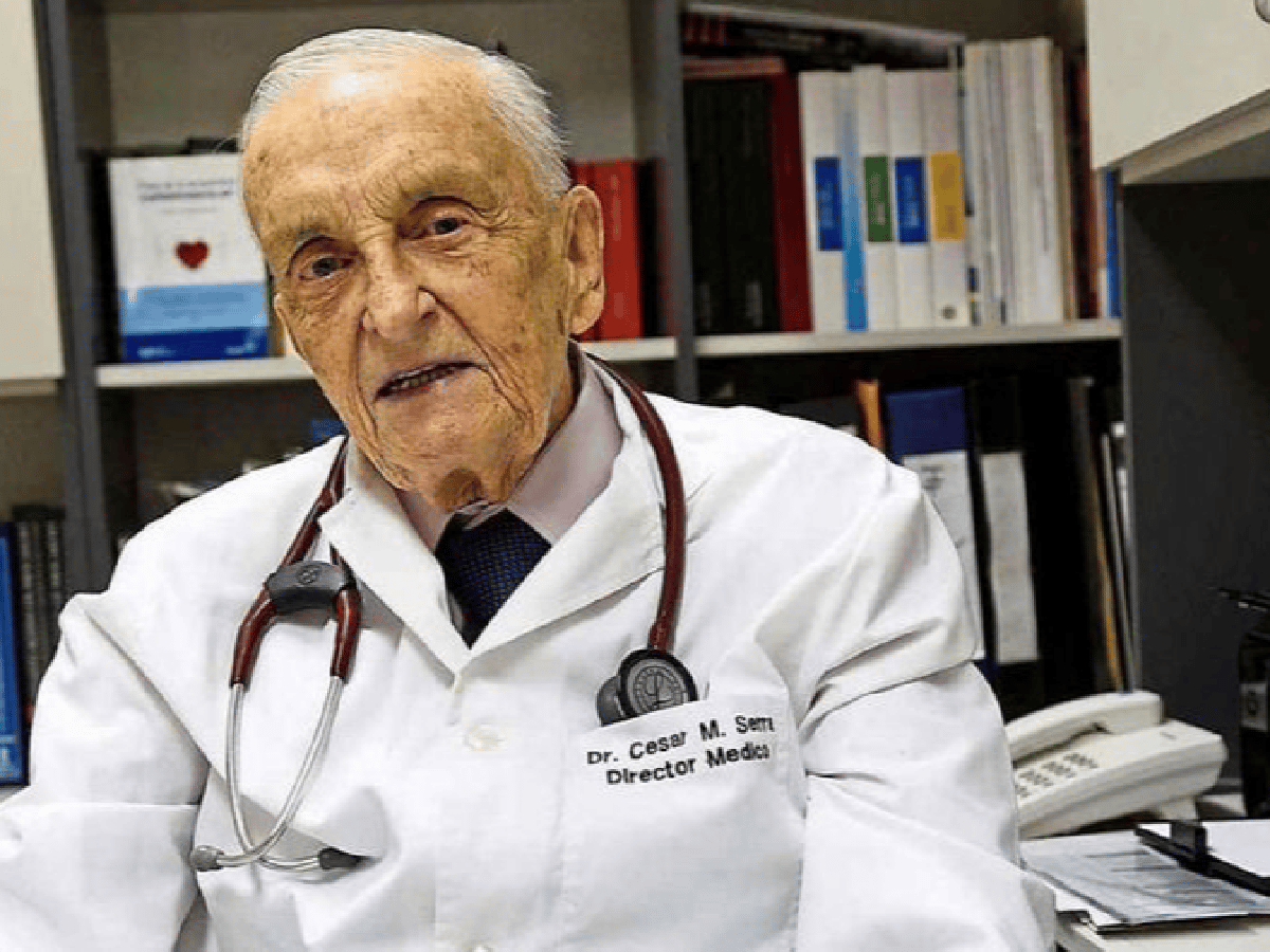 Falleció el reconocido cardiólogo cordobés César Serra