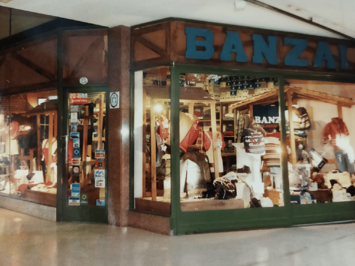 Banzai, el recuerdo de  un negocio que marcó  a una generación