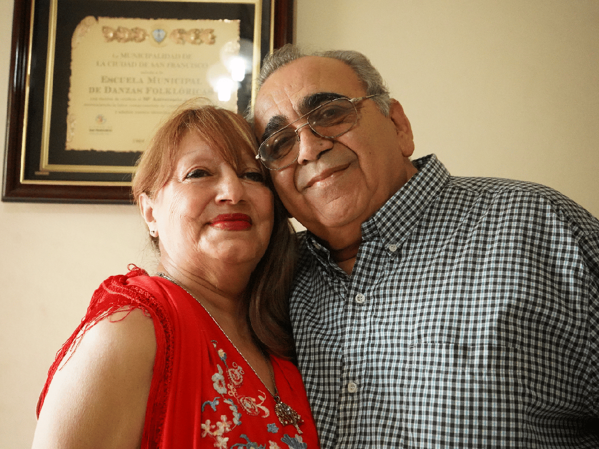 Los Carballo: 50 años de casados  unidos por el amor y la danza 