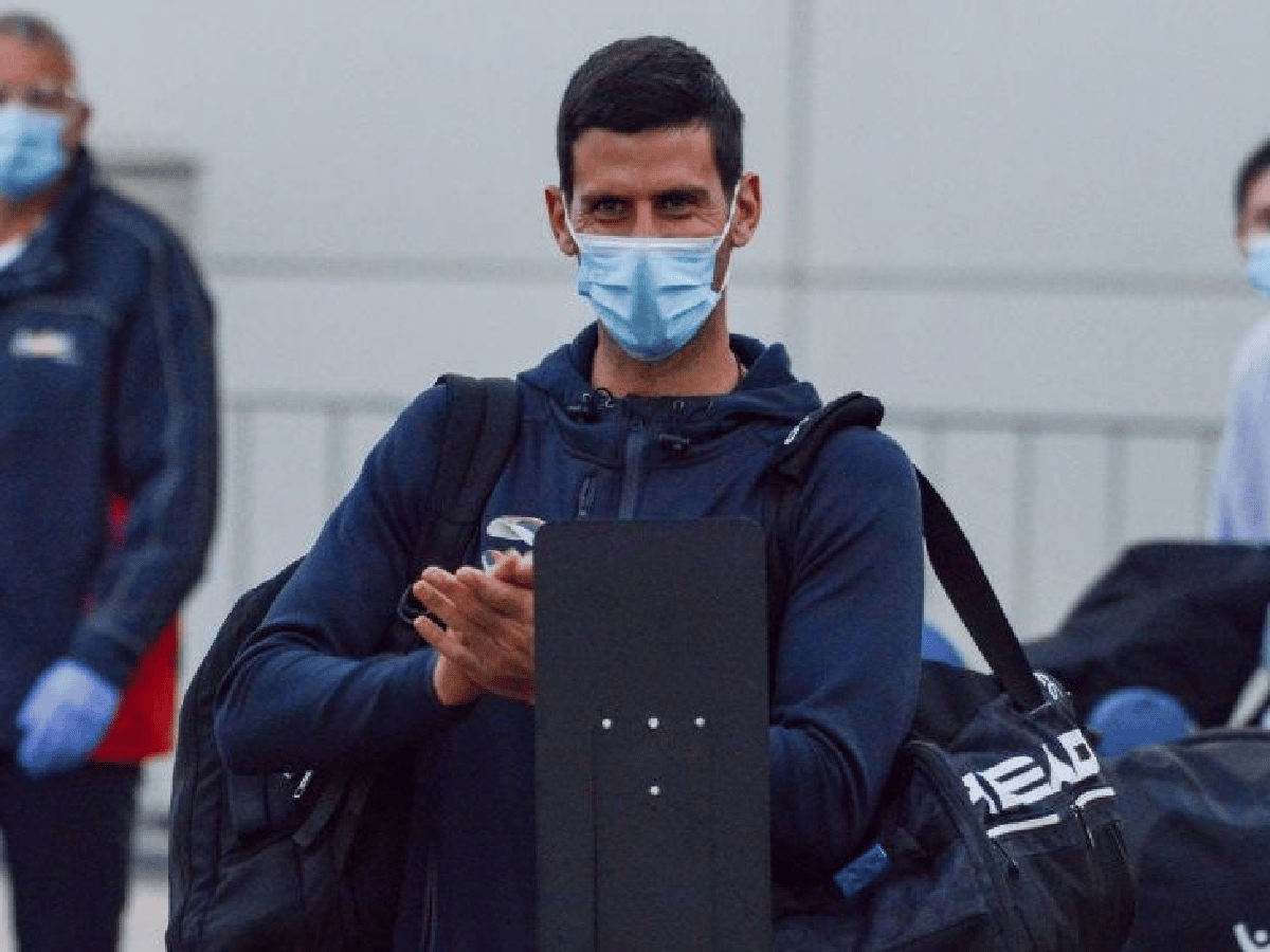 Djokovic llegó a Serbia tras ser deportado de Australia