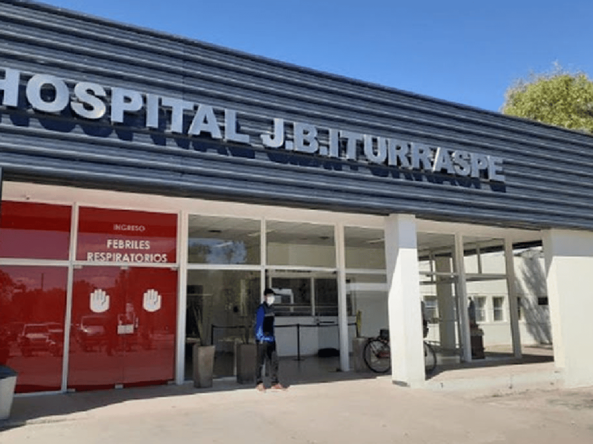 Sin pacientes internados  por covid en el Hospital Iturraspe