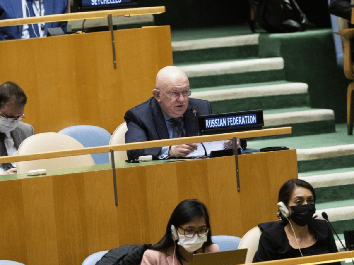China advirtió en la ONU que las sanciones a Rusia no ayudarán a resolver el conflicto en Ucrania