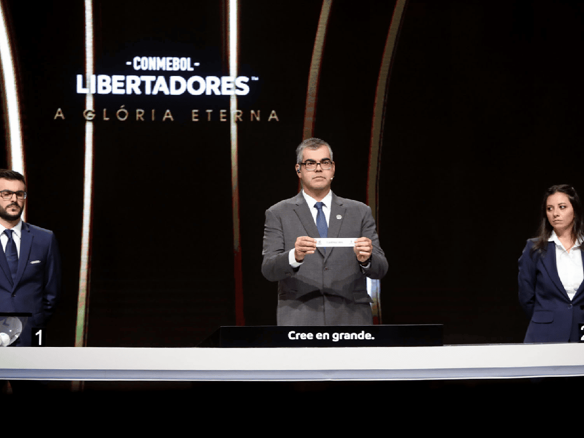 Se sorteó la Copa Libertadores 2022