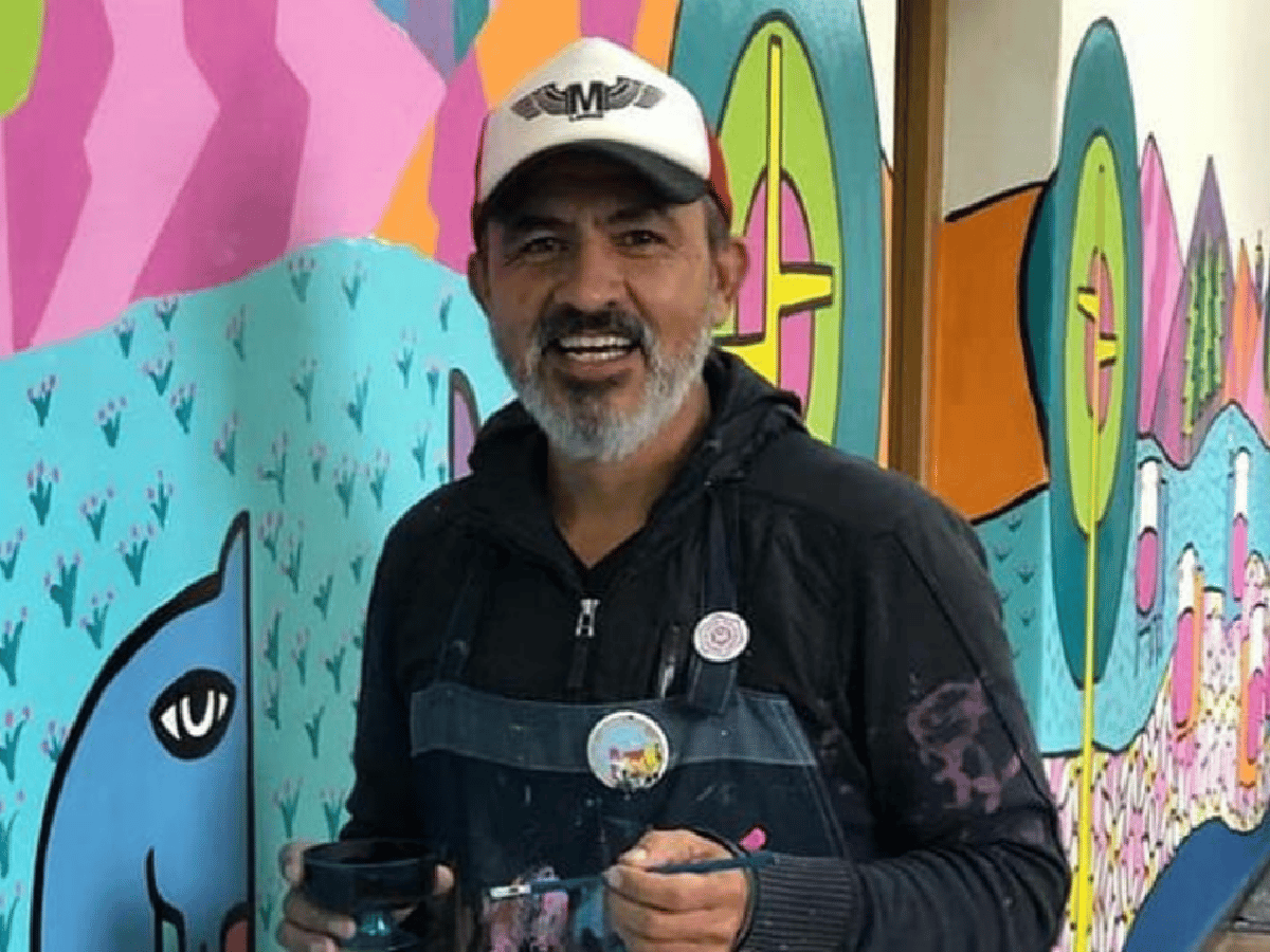 Mario Lange dará una charla y pintará murales en la ciudad