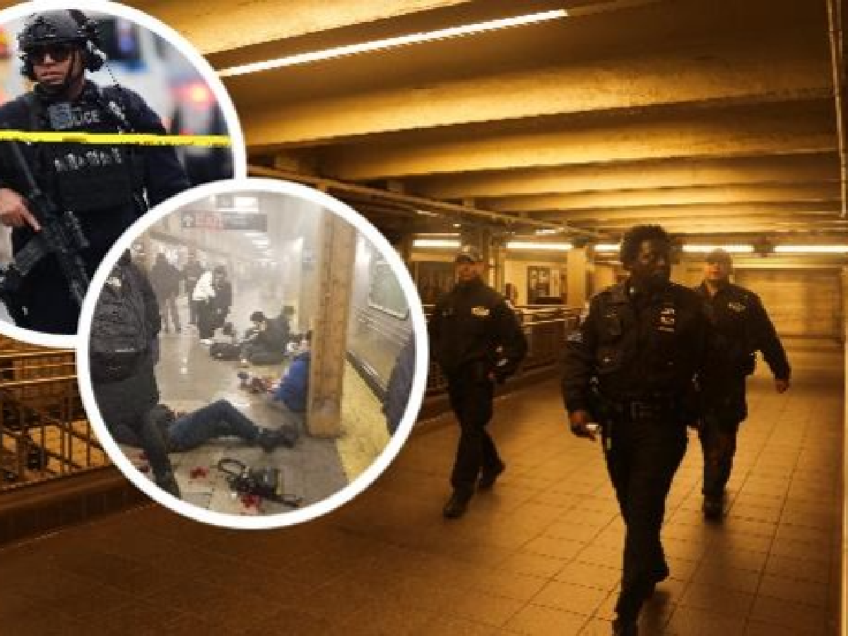 Tiroteo en el subte de Nueva York: hay varios heridos y encontraron explosivos sin detonar