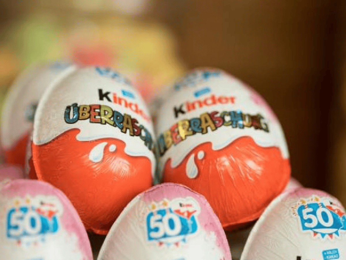 Tras retirar lotes de "huevos Kinder" con salmonella, cerró la fábrica belga de Ferrero