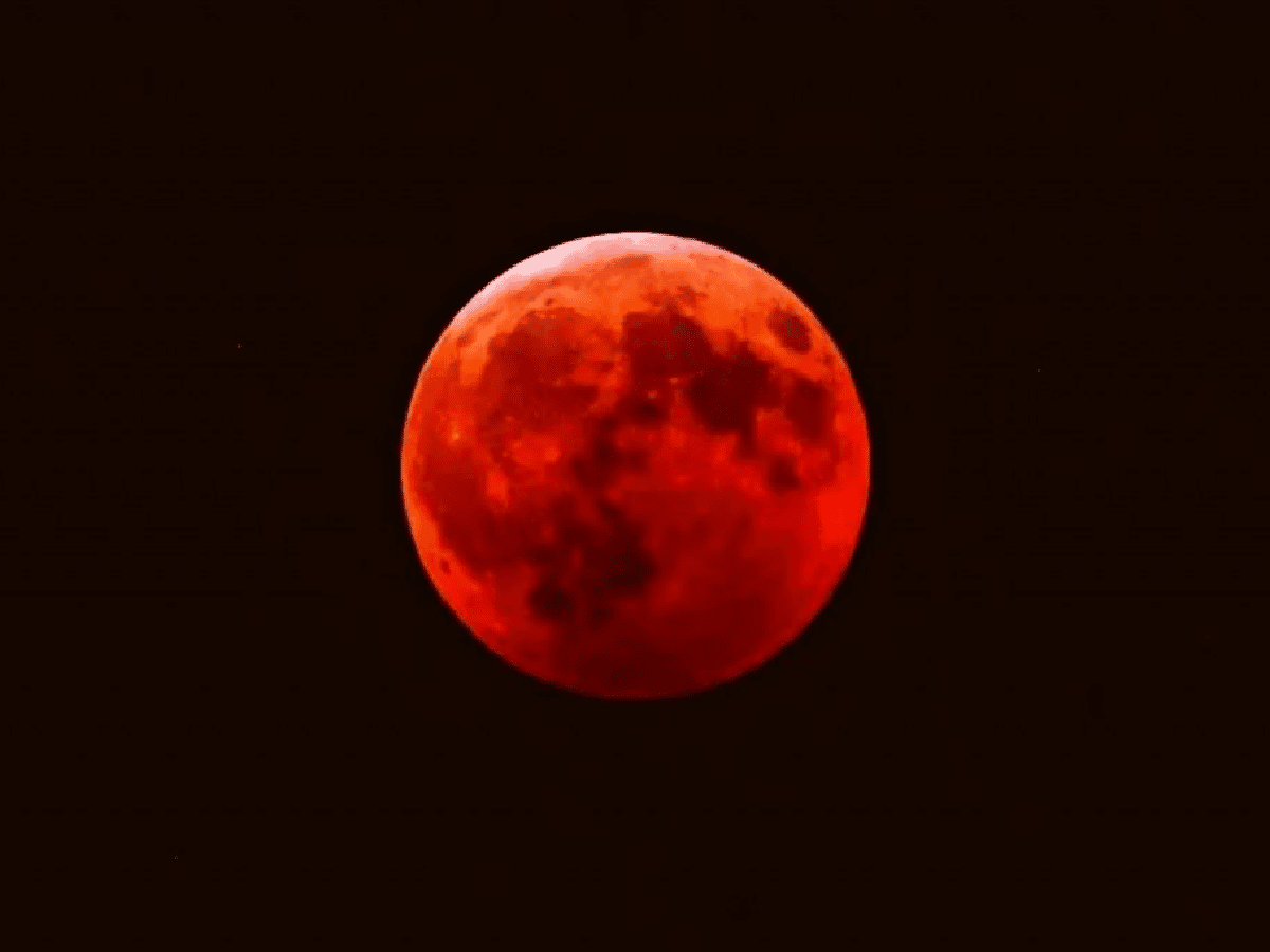 Cuándo y dónde se podrá observar el eclipse de Luna de Sangre