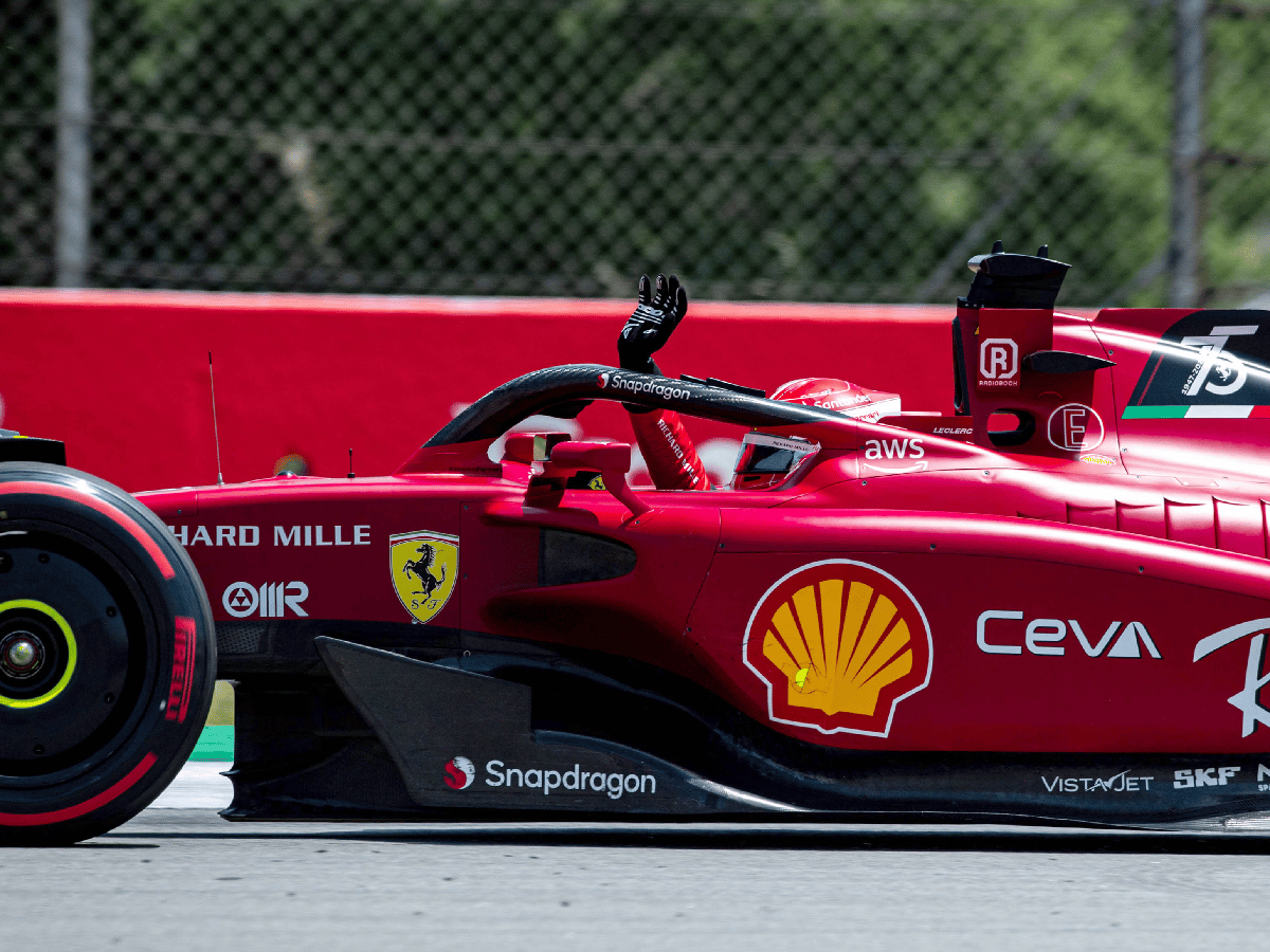 Leclerc hizo la “pole position” para el GP de España