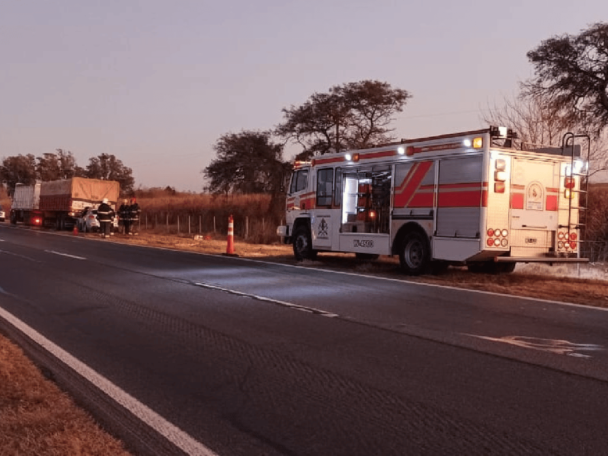 Una persona murió en un accidente sobre la Ruta Nacional 19