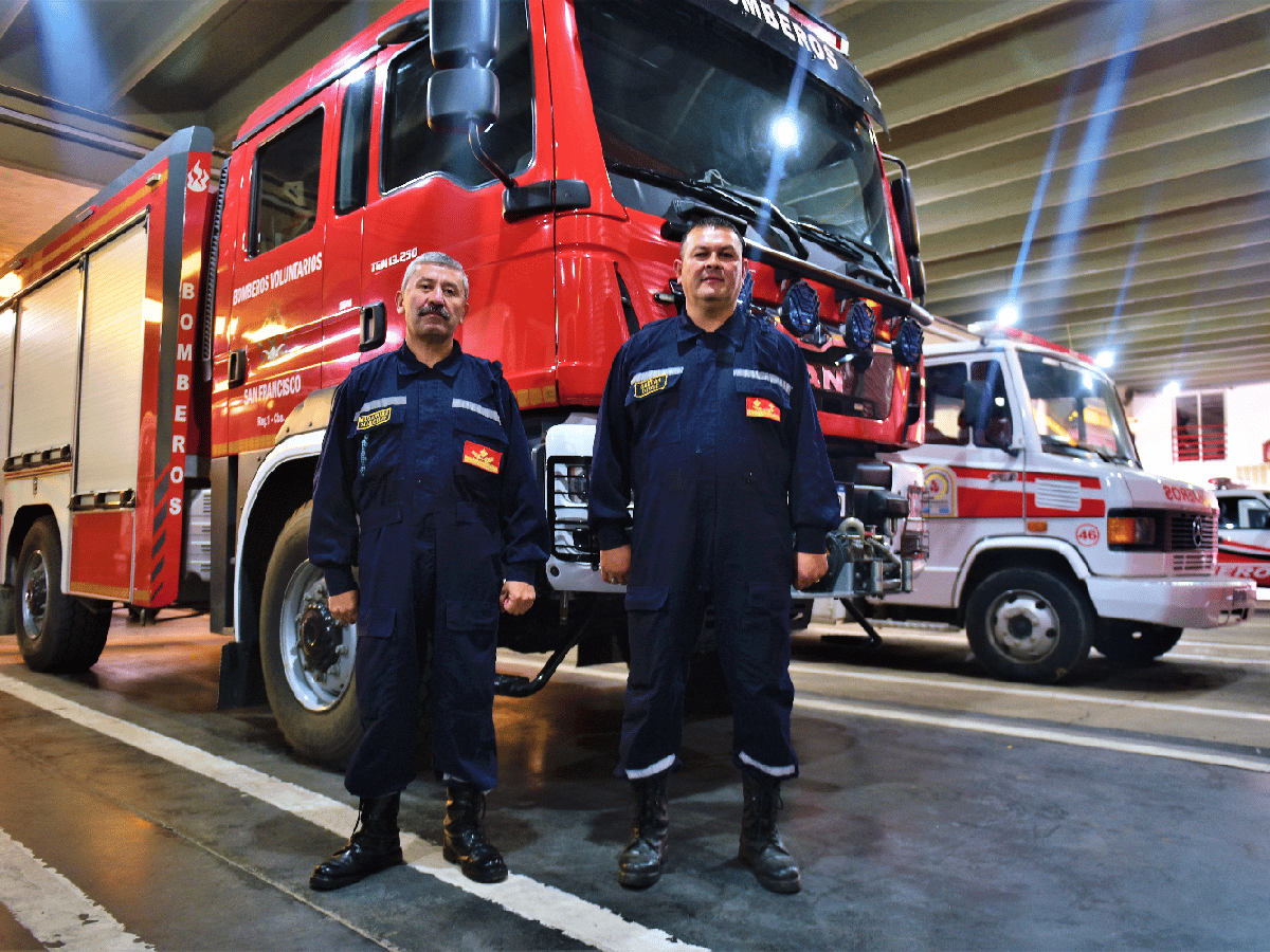 Diego Gaetán: “Estamos preparados para conducir el cuerpo de bomberos”