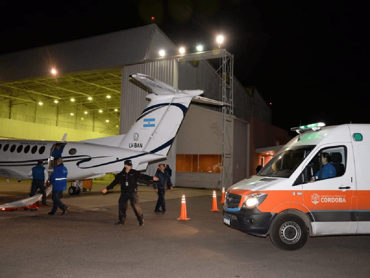 Mía será trasladada desde Perú a Córdoba en el avión sanitario de la Provincia