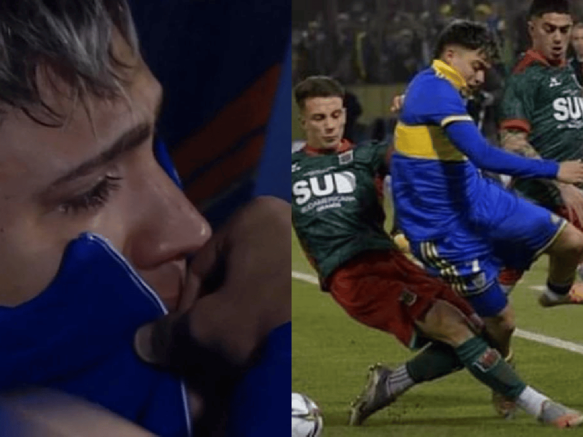 Dolorosa noticia en Boca Juniors: Exequiel Zeballos sufrió una grave lesión y deberá ser operado 