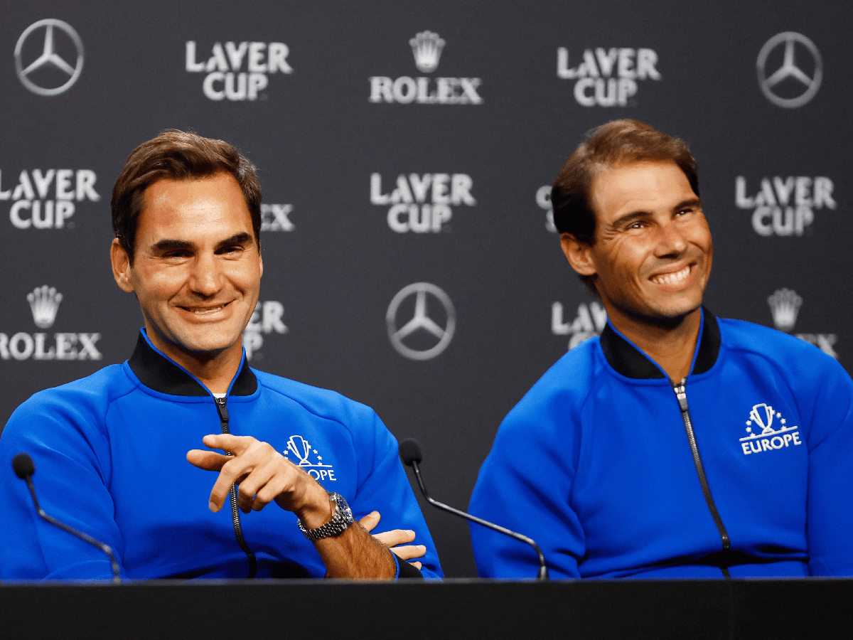Federer y Nadal jugarán el dobles en la Laver Cup