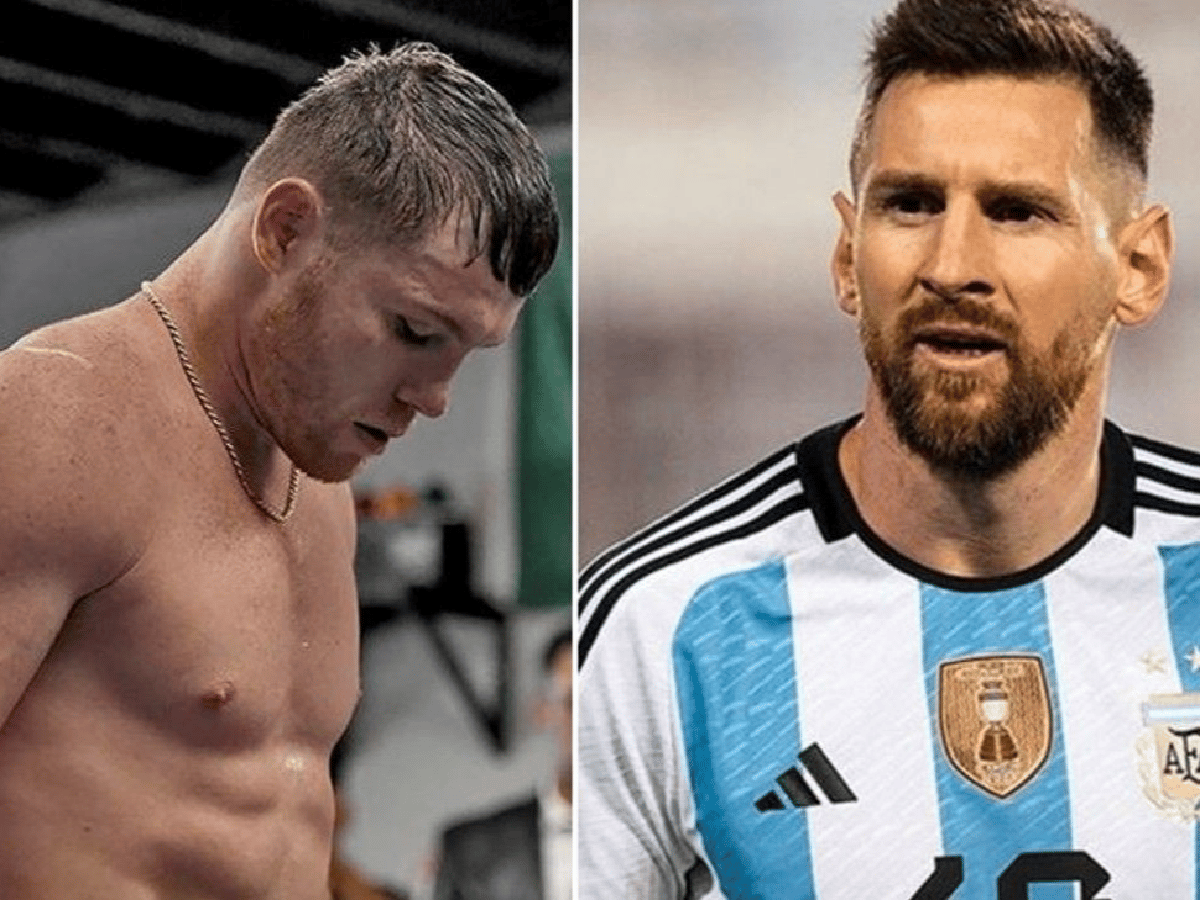 Canelo Álvarez se arrepintió y se disculpó con Lionel Messi: "Me dejé llevar por la pasión"