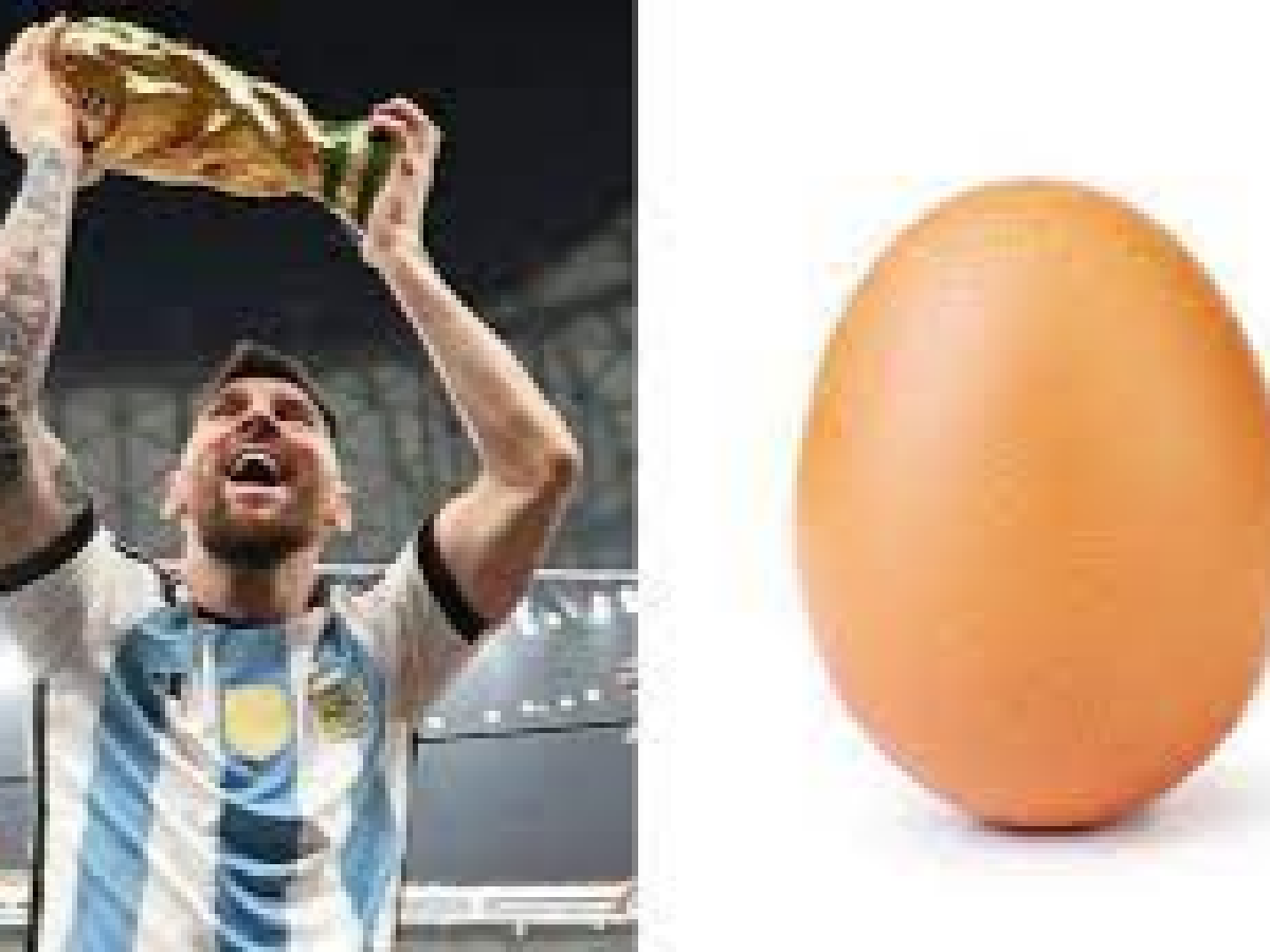 Un huevo, el rival de Messi para tener el récord de "me gusta" en Instagram