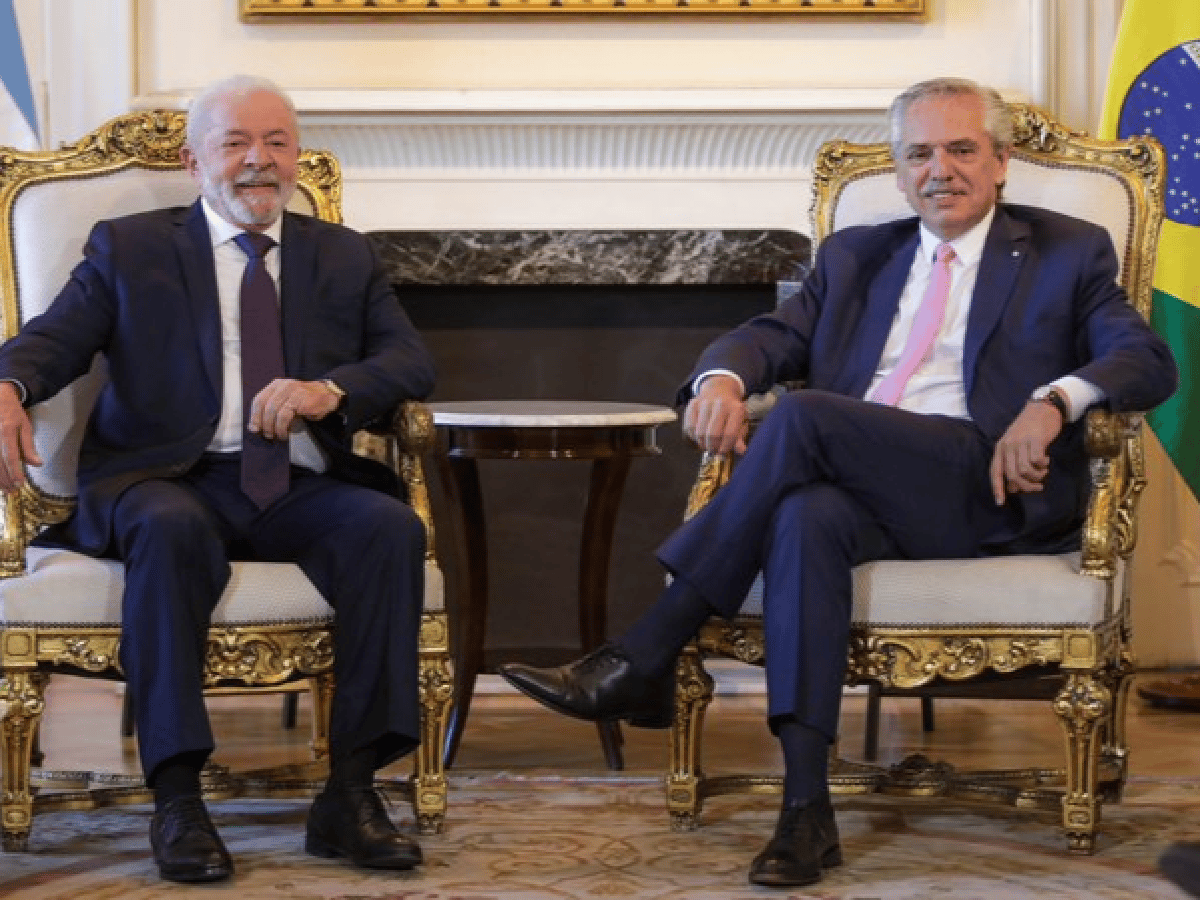 Lula y Alberto Fernández ya se  encuentran reunidos en la Casa Rosada 